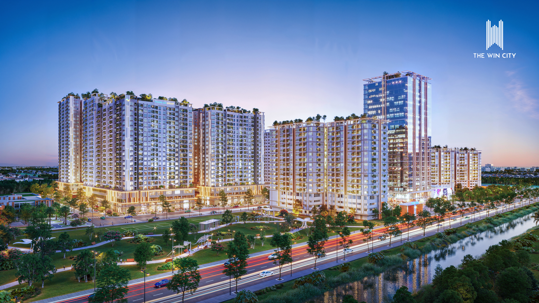 phối cảnh căn hộ The Win City Đức Hòa Khu Đô Thị Bình An Tỉnh lộ 10 sinhadep.vn