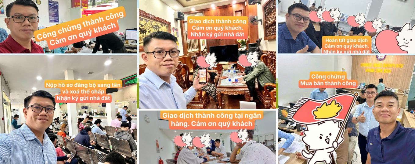 sinhadep.vn công chứng mua bán nhà đất thành công hỗ trợ khách hàng đăng bộ sang tên xóa thế chấp