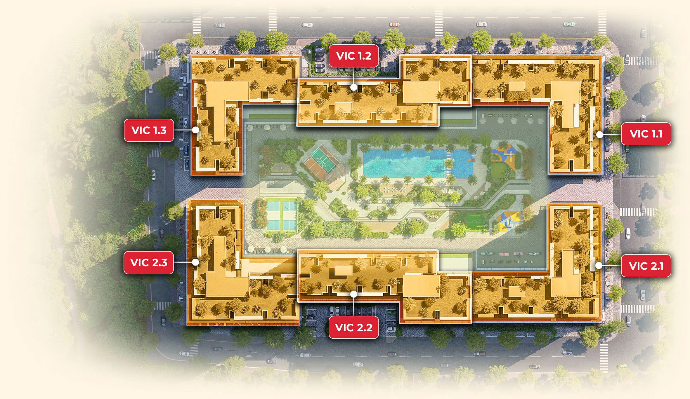 sơ đồ phân khu C dự án căn hộ The Win City Khu Đô Thị Bình An Đức Hòa sinhadep.vn