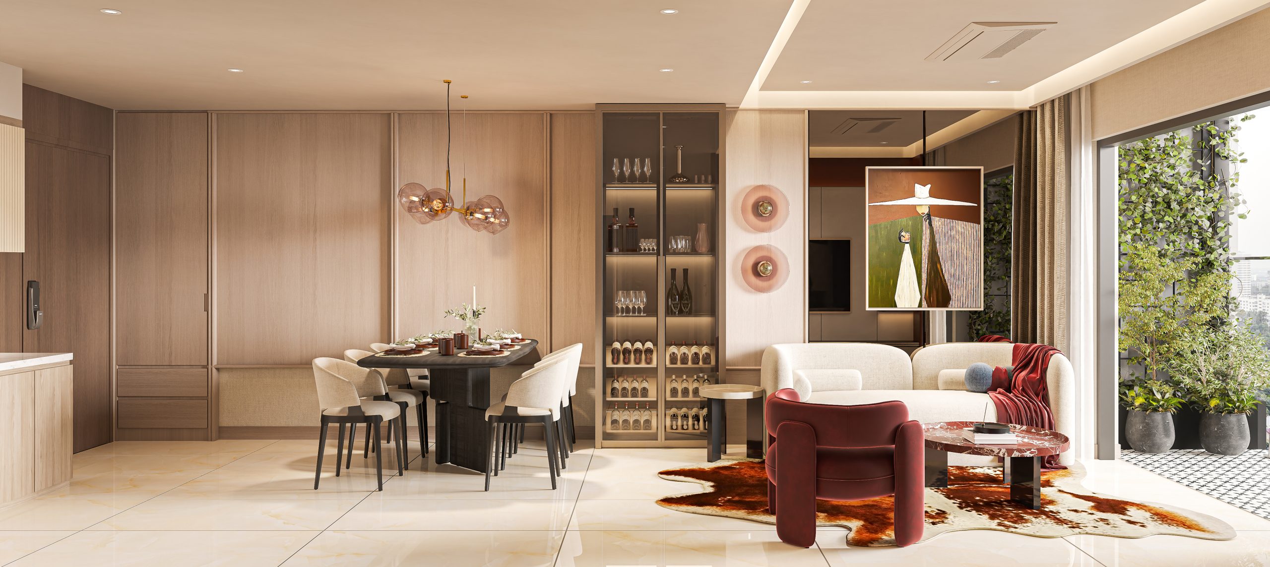 nội thất căn hộ cao cấp Legacy 66 Tân Thành Chợ Lớn quận 5 sinhadep.vn
